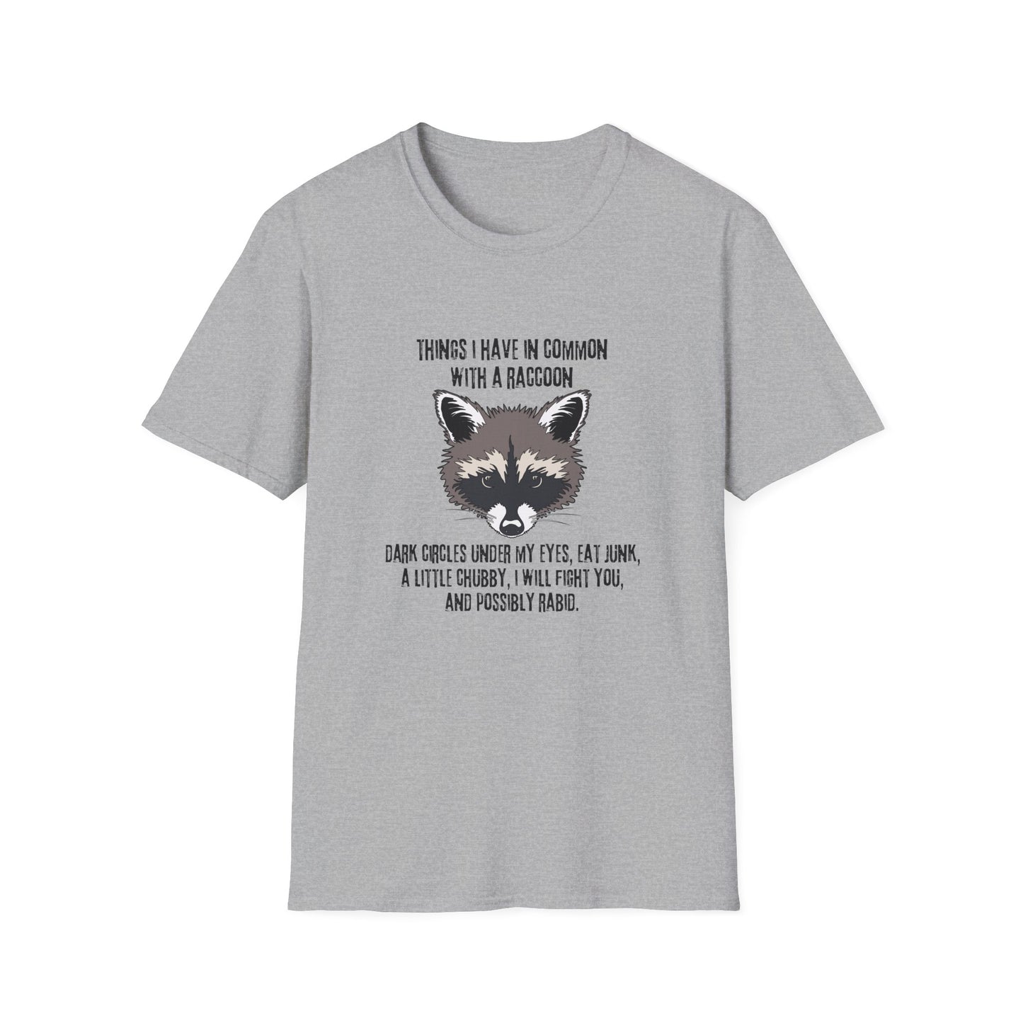 Our inner raccoon - Unisex Softstyle T-Shirt