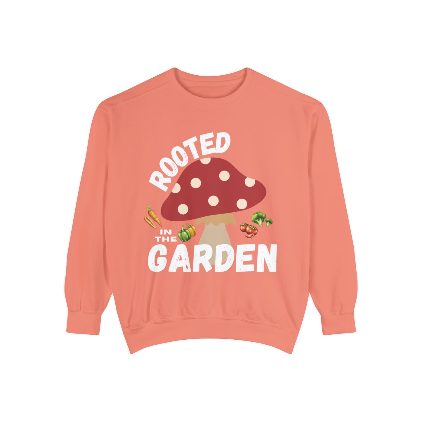 Rooted - Unisex Garment-Dyed Sweatshirt