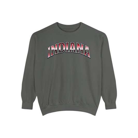 Indiana - Unisex Garment-Dyed Sweatshirt