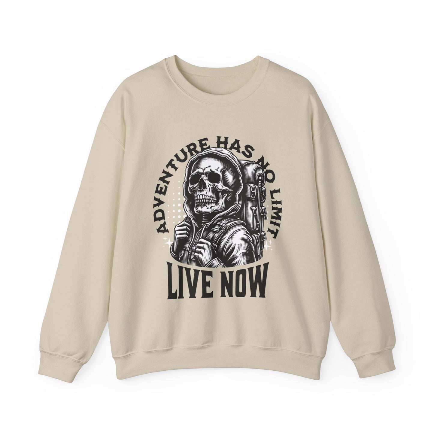 Live Now - Unisex Heavy Blend™ Crewneck Sweatshirt