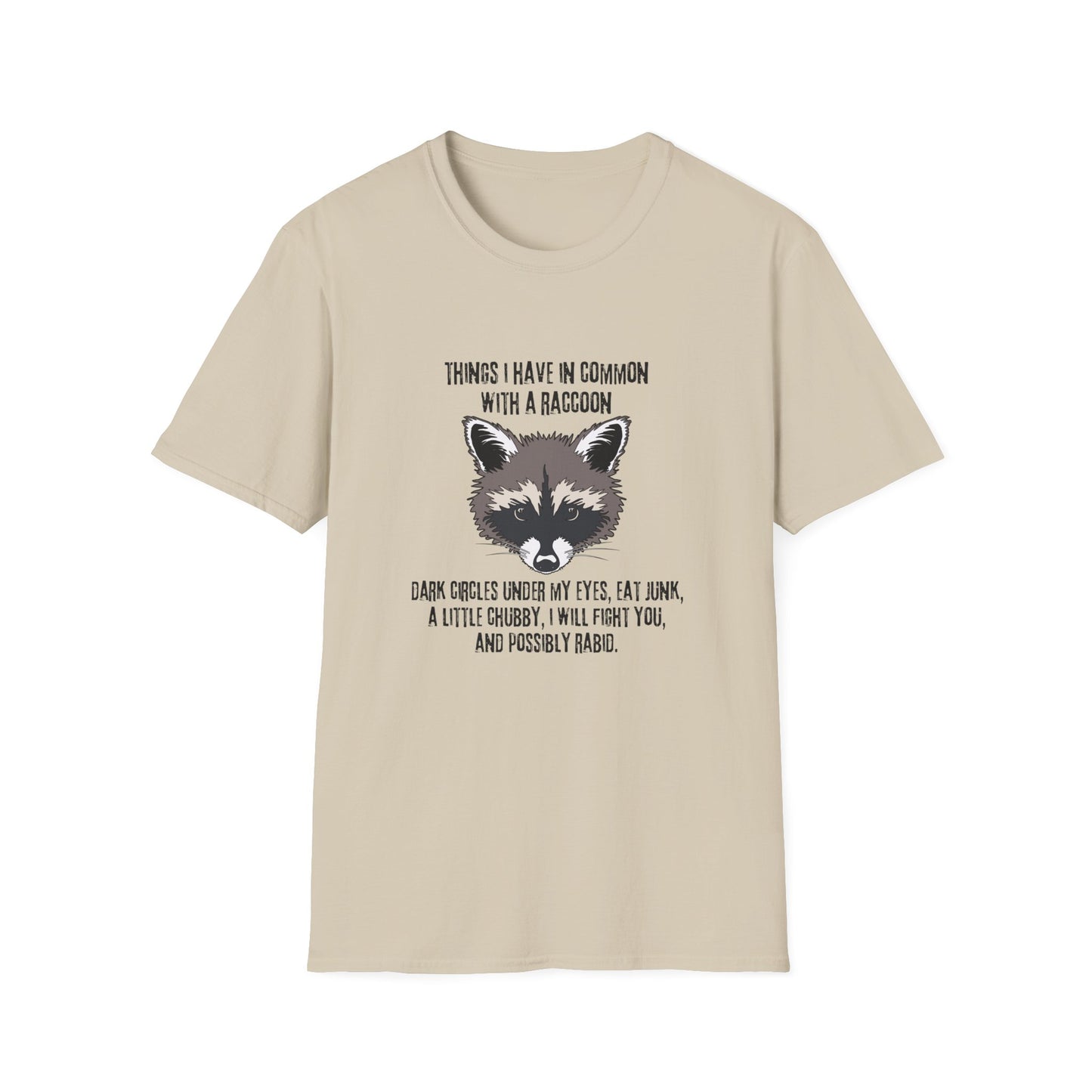 Our inner raccoon - Unisex Softstyle T-Shirt