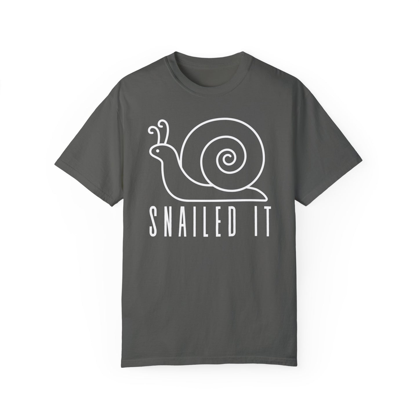 Snailed it - Unisex Garment-Dyed T-shirt