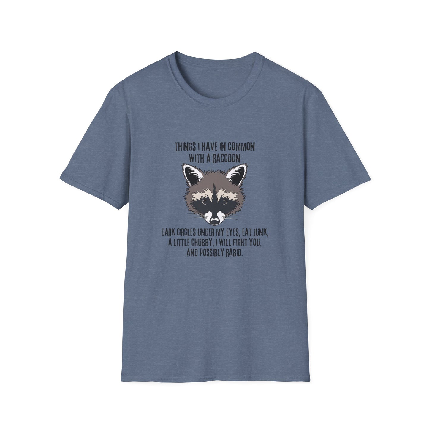 Our inner raccoon - Unisex Softstyle T-Shirt