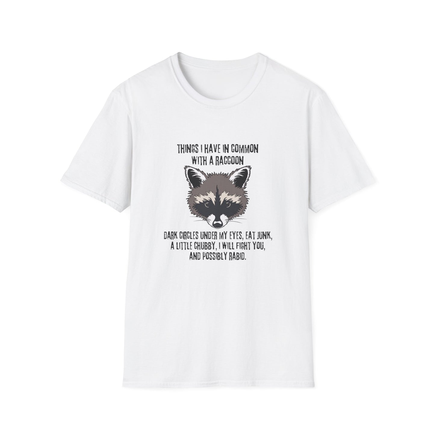 Our inner raccoon - Unisex Softstyle T-Shirt