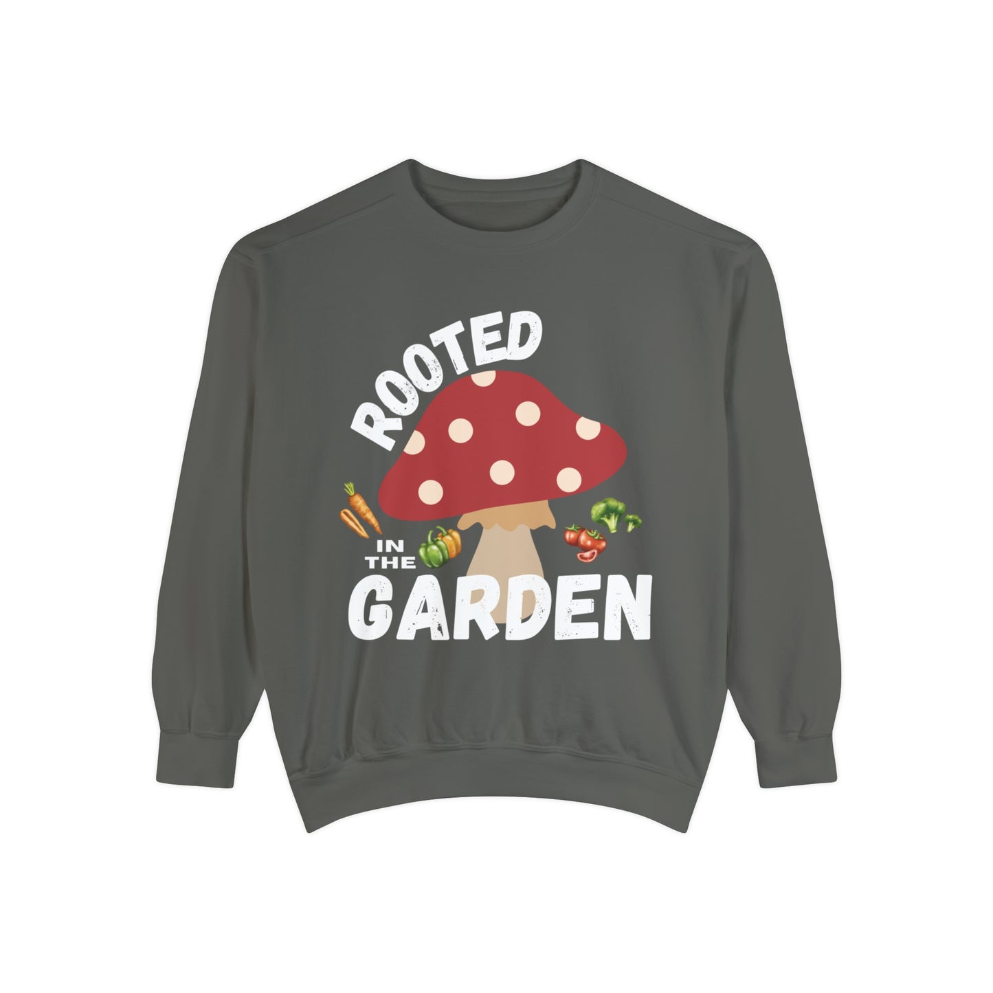 Rooted - Unisex Garment-Dyed Sweatshirt