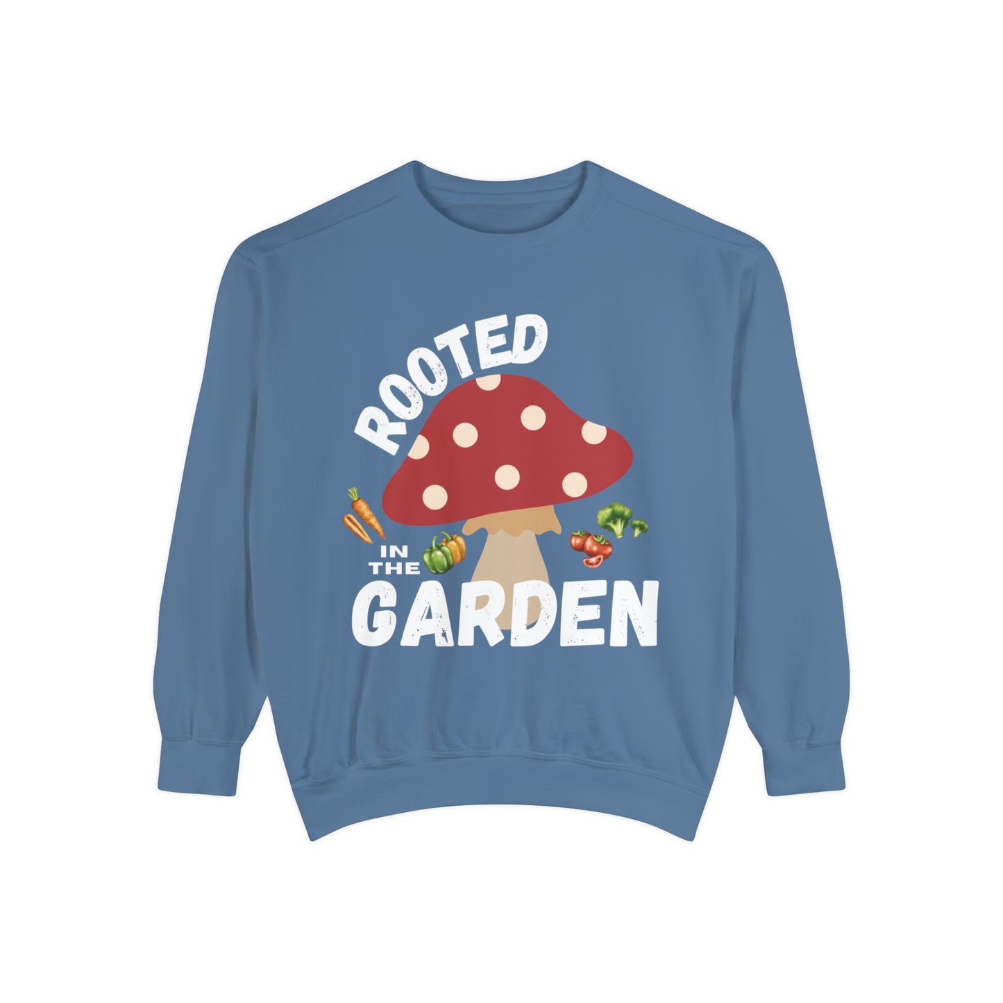 Rooted - Unisex Garment-Dyed Sweatshirt