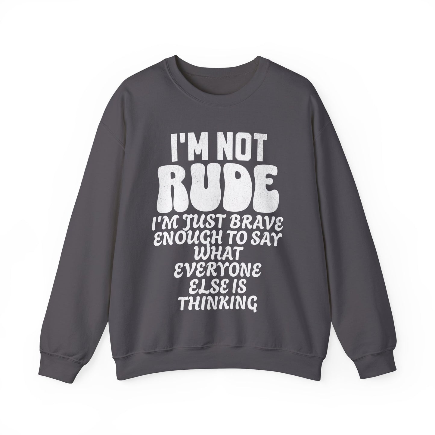 I'm Not Rude - Unisex Heavy Blend™ Crewneck Sweatshirt