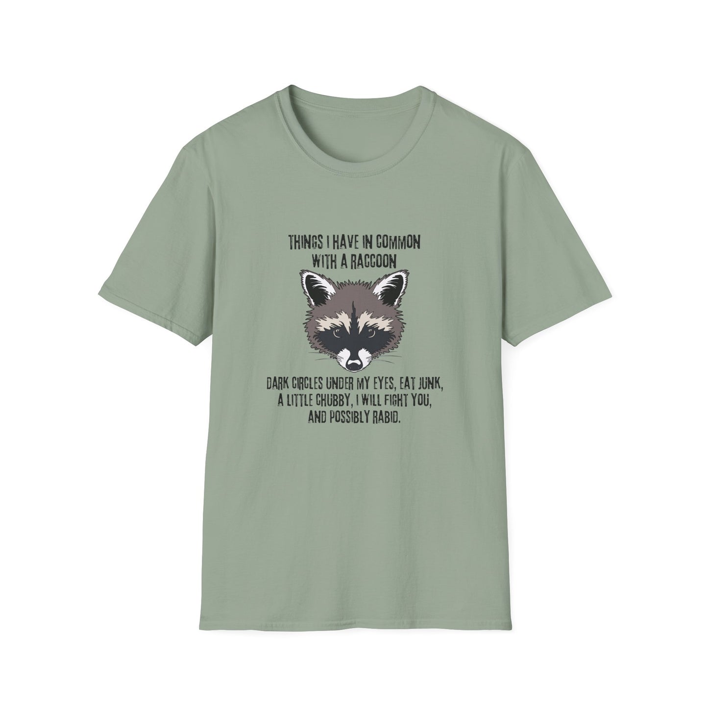 Our inner raccoon - Unisex Softstyle T-Shirt