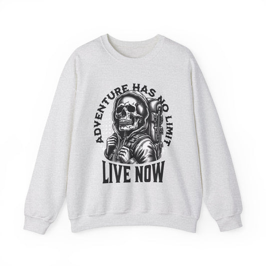 Live Now - Unisex Heavy Blend™ Crewneck Sweatshirt