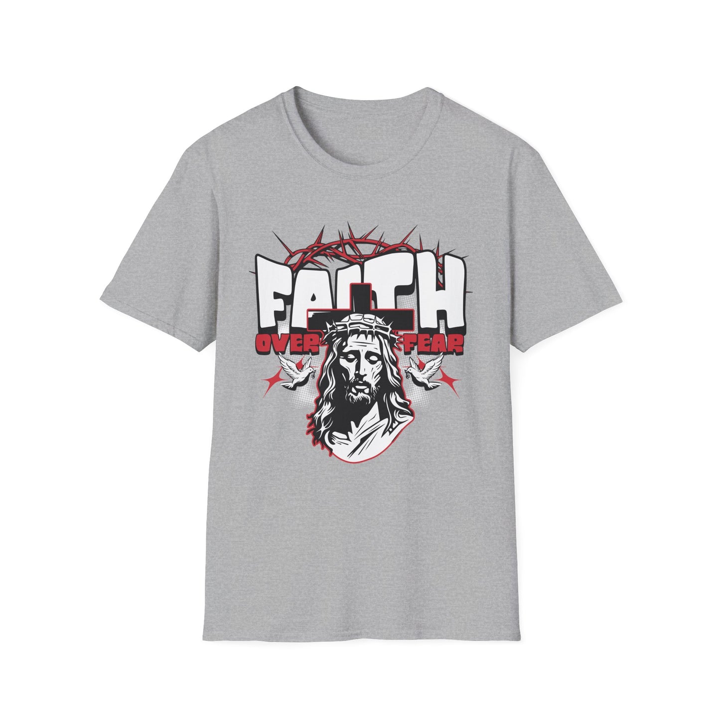 Faith Over Fear - Unisex Softstyle T-Shirt