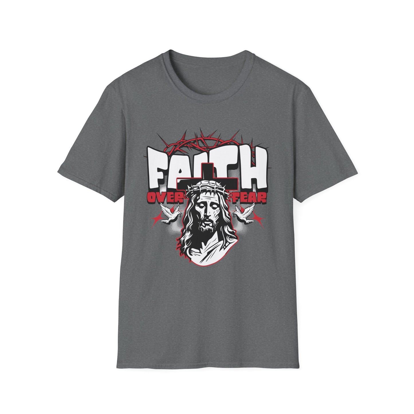 Faith Over Fear - Unisex Softstyle T-Shirt